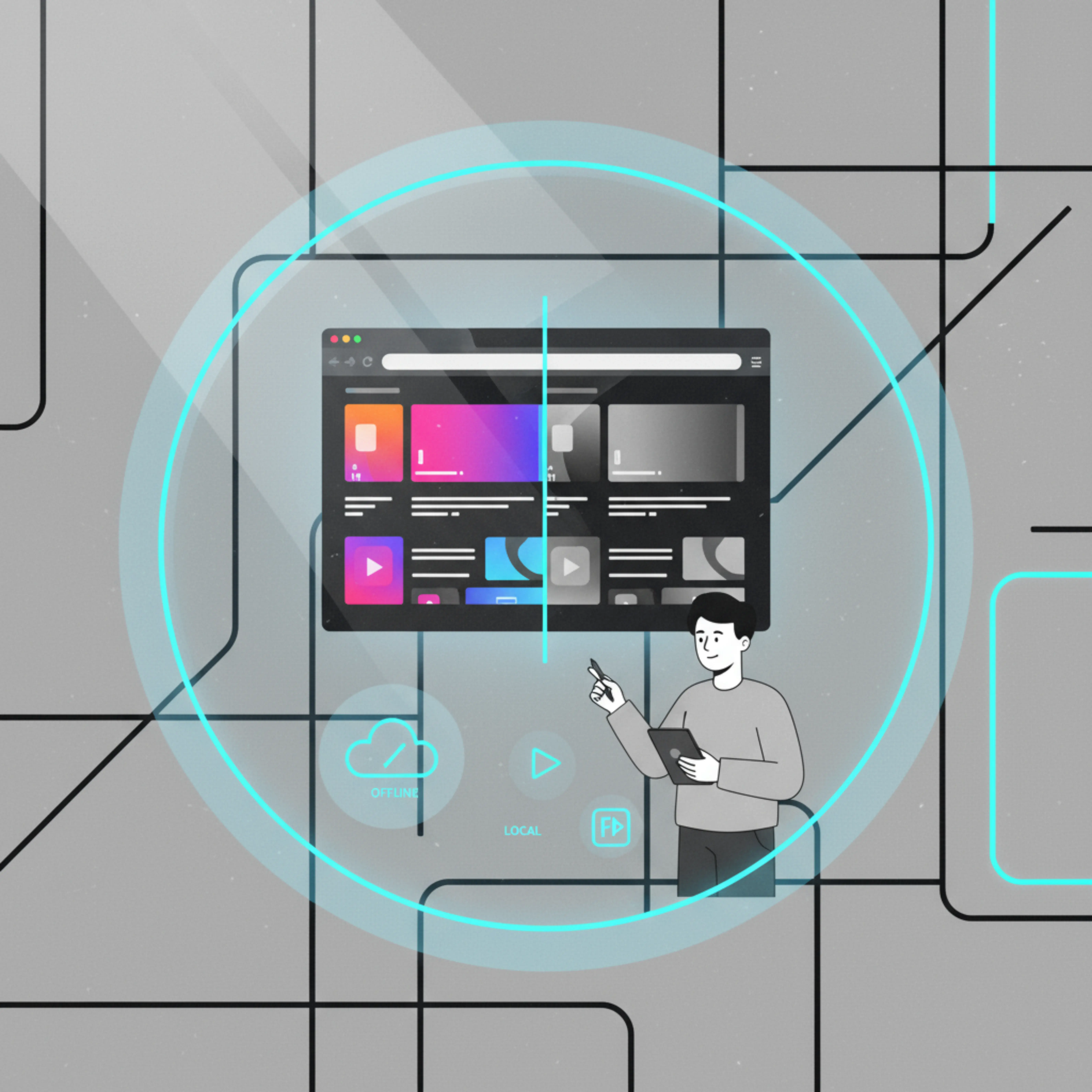 黑白图片转换器界面概览